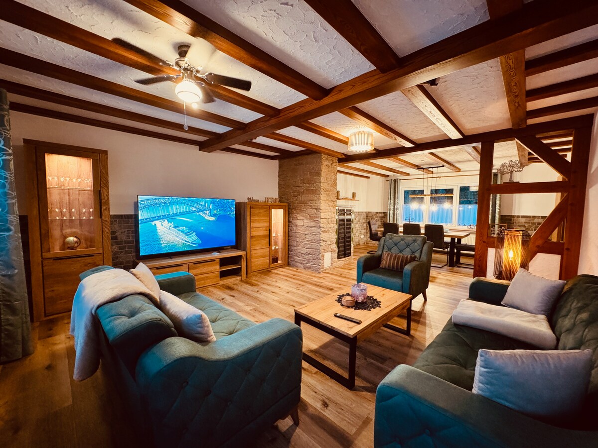 Home Wohnzimmer 1 – Ferienhaus Taufstein in Herbstein im Vogelsberg