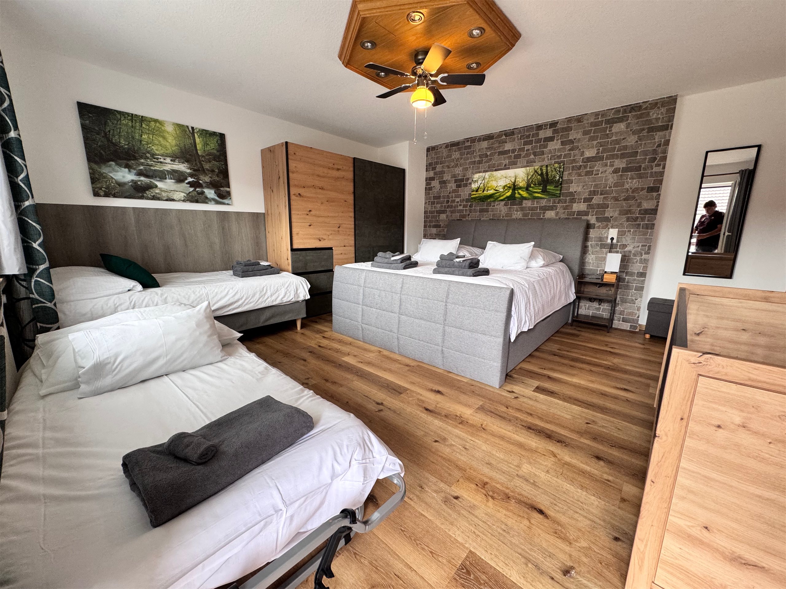 Home Schlafzimmer 4 – Ferienhaus Taufstein in Herbstein im Vogelsberg – Foto 3