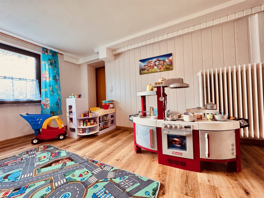 Home Spielzimmer im Ferienhaus Taufstein – Ferienhaus für Familien mit Kindern