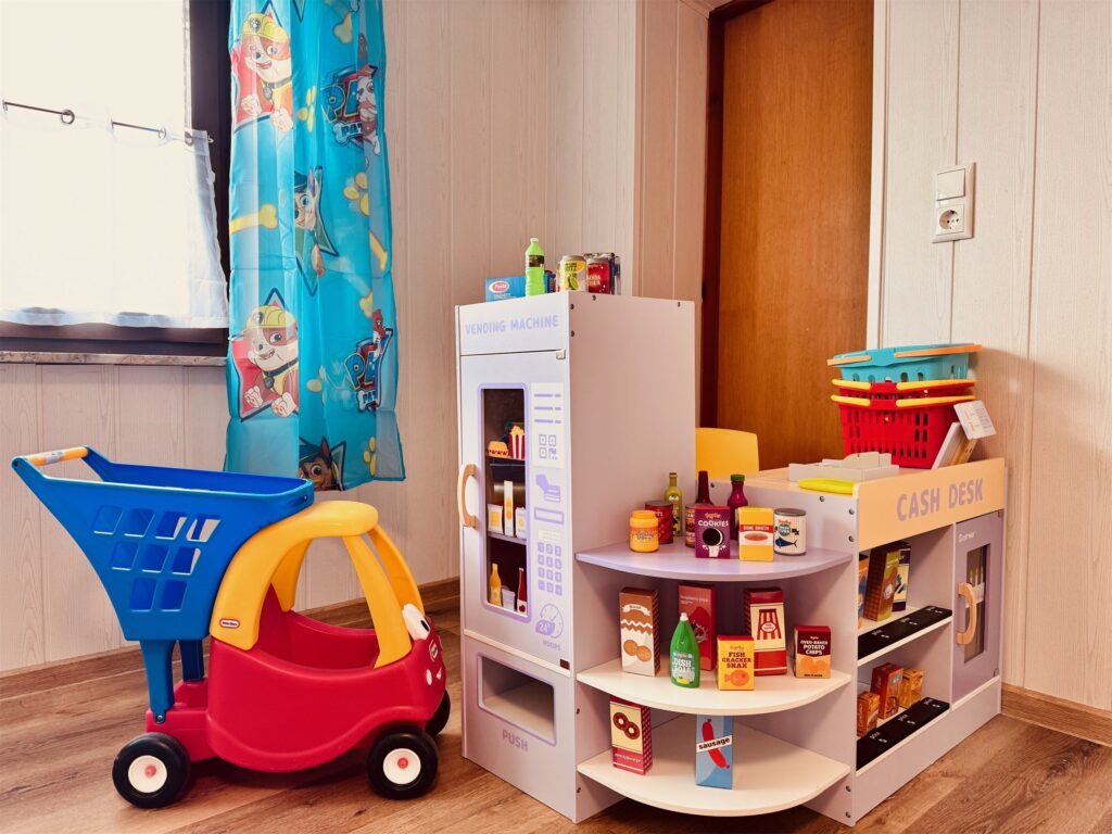 Home Spielzimmer im Ferienhaus Taufstein – Ferienhaus für Familien mit Kindern – Foto 3