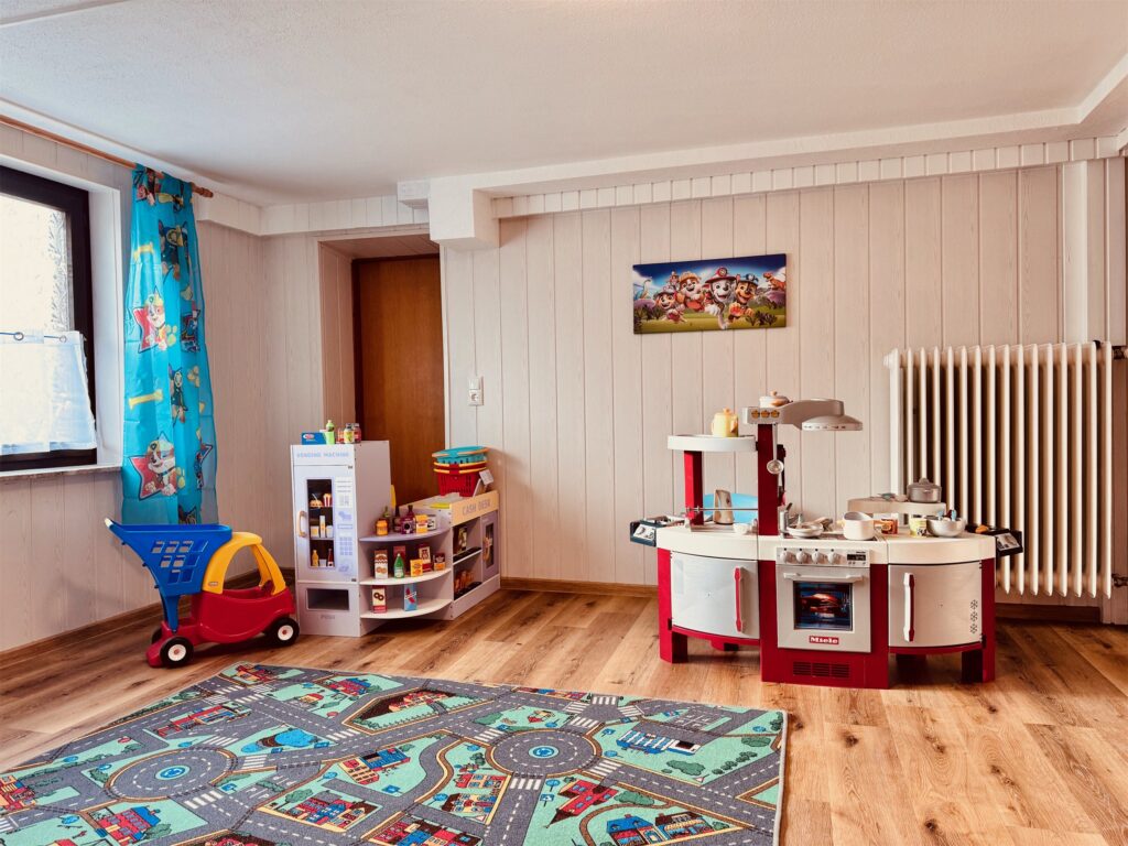 Home Spielzimmer im Ferienhaus Taufstein – Ferienhaus für Familien mit Kindern – Foto 4