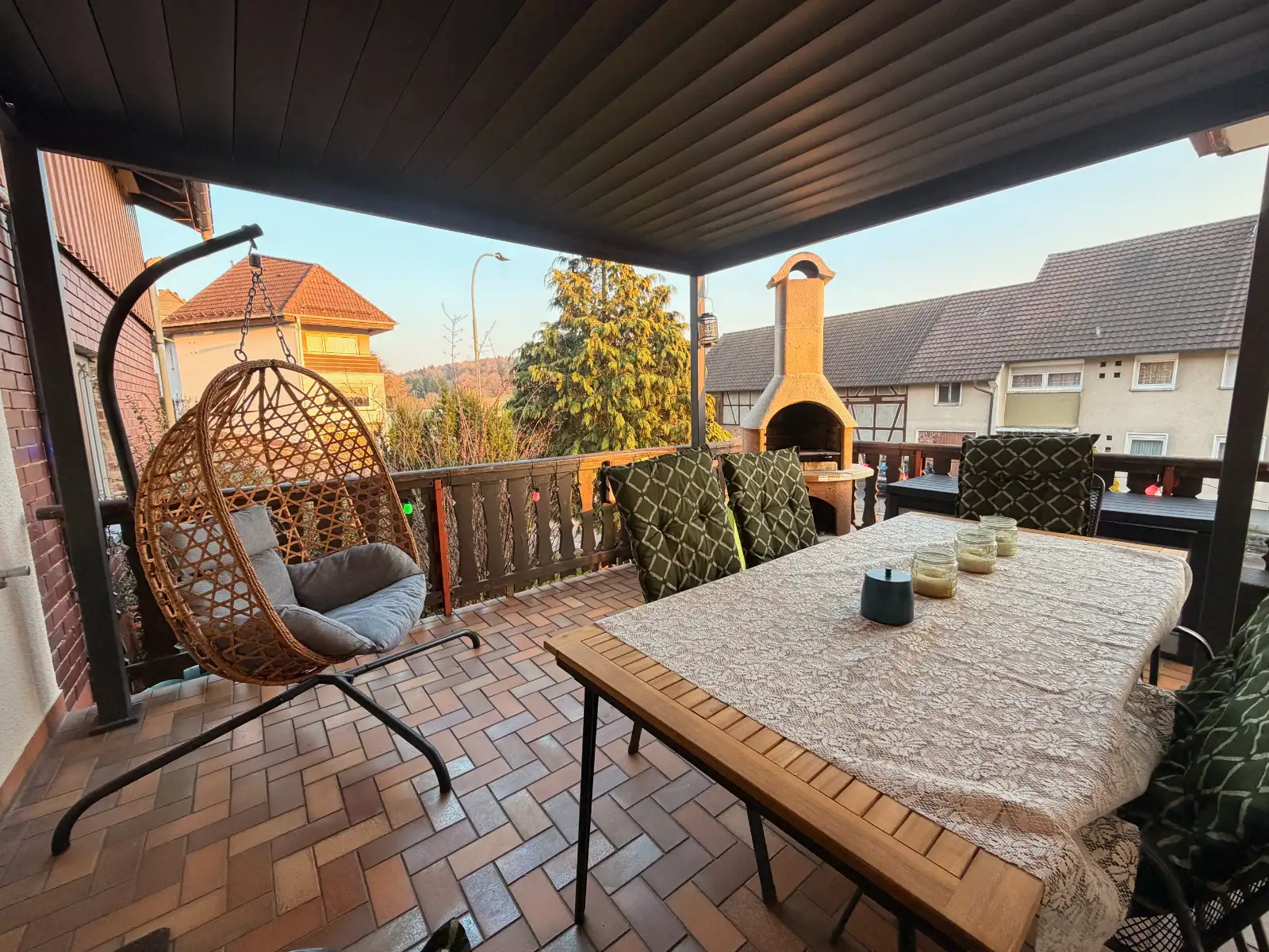 Home Kleine Terrasse Haus 2 – Ferienhaus Taufstein, ideal für Familientreffen im Vogelsberg – Foto 2