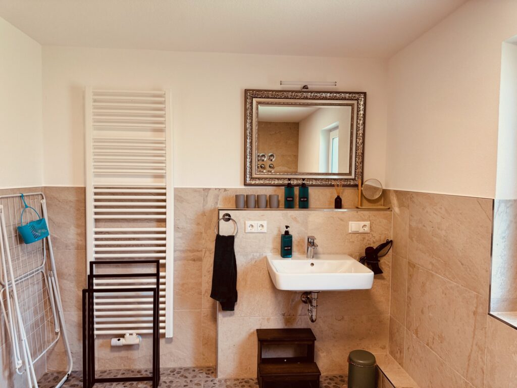 Badezimmer 2 – Ferienhaus Taufstein in Herbstein im Vogelsberg