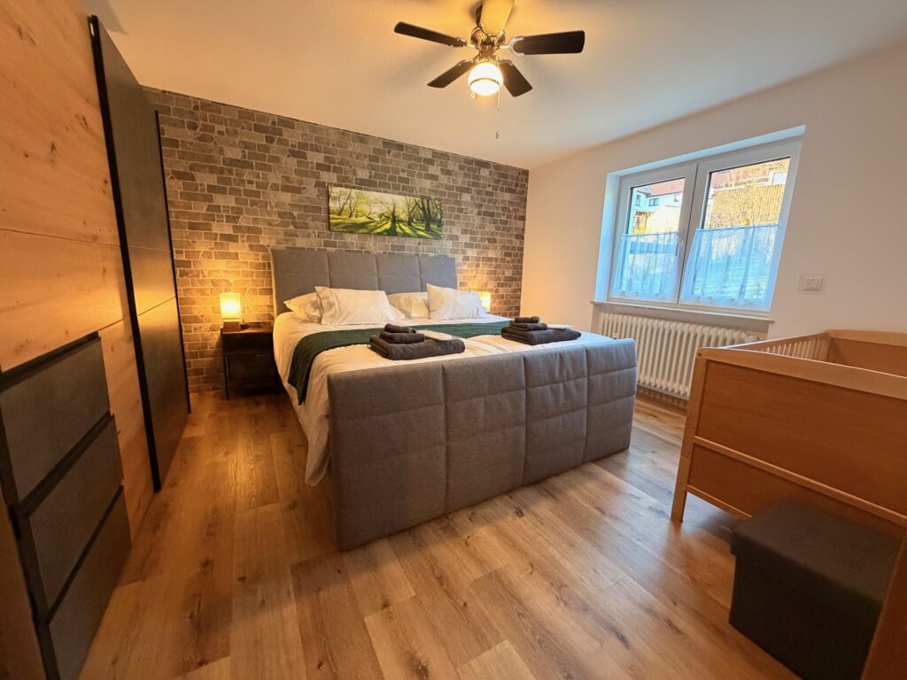 Schlafzimmer 3 – Ferienhaus Taufstein in Herbstein im Vogelsberg
