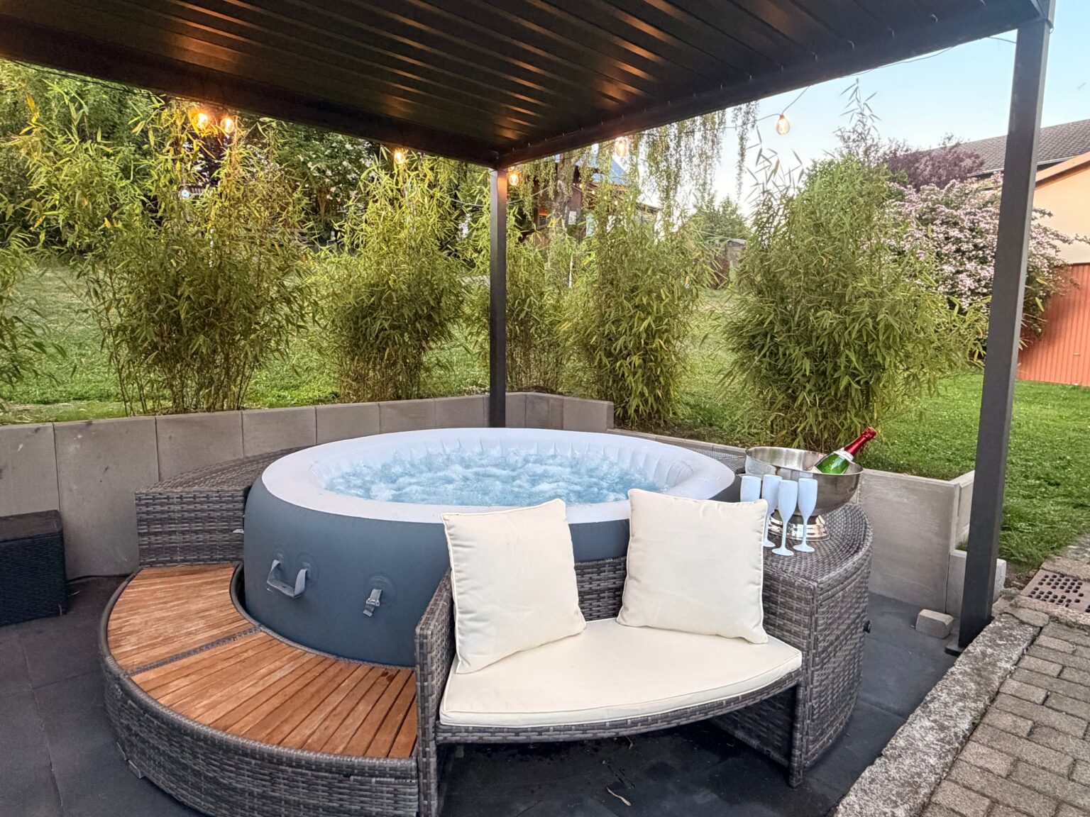 Ferienhaus Taufstein mit Whirlpool in Herbstein im Vogelsberg – Urlaub für Familientreffen, Wandern und Radfahren